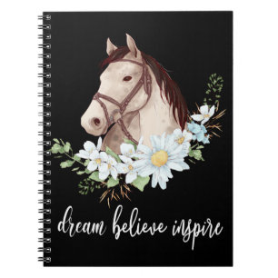 Cuaderno Sueños motivacionales de regalo ecuestre occident