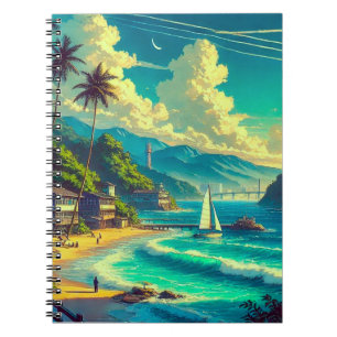 Cuaderno Sueños Ryukyu tropicales