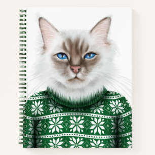 Cuaderno Suéter de gato Kitty