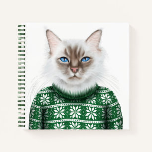 Cuaderno Suéter de gato Kitty