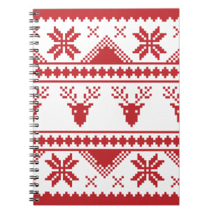 Cuaderno suéter de navidades feos