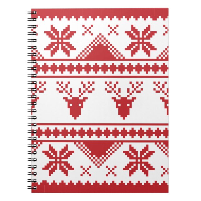 Cuaderno suéter de navidades feos (Frente)