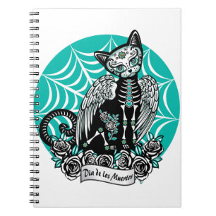 Cuaderno Sugar Skull Cat