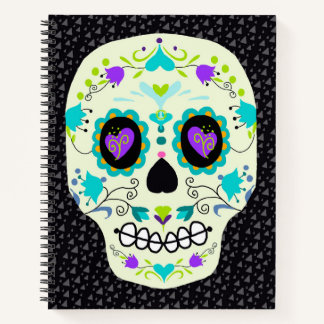 Cuaderno Sugar Skull Day of the Dead Notebook