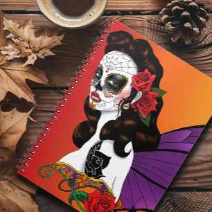 Cuaderno Sugar Skull Fairy Sunset