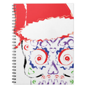 Cuaderno Sugar Skull Santa