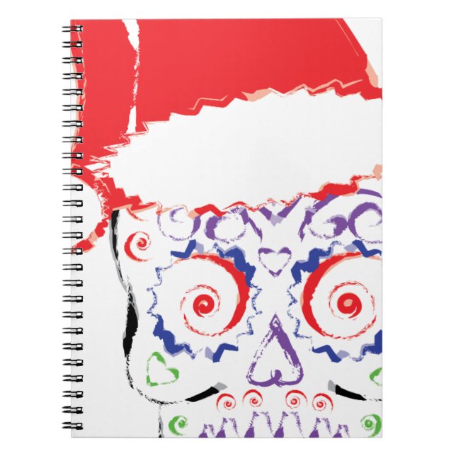 Cuaderno Sugar Skull Santa (Frente)