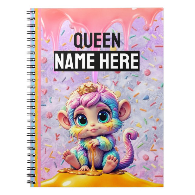 Cuaderno Sugarfluff Queen Spiral Photo Notebook (Frente)