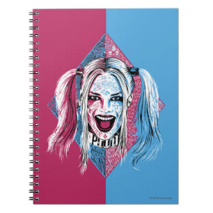 Cuaderno Suicide Squad   Harley Laugh