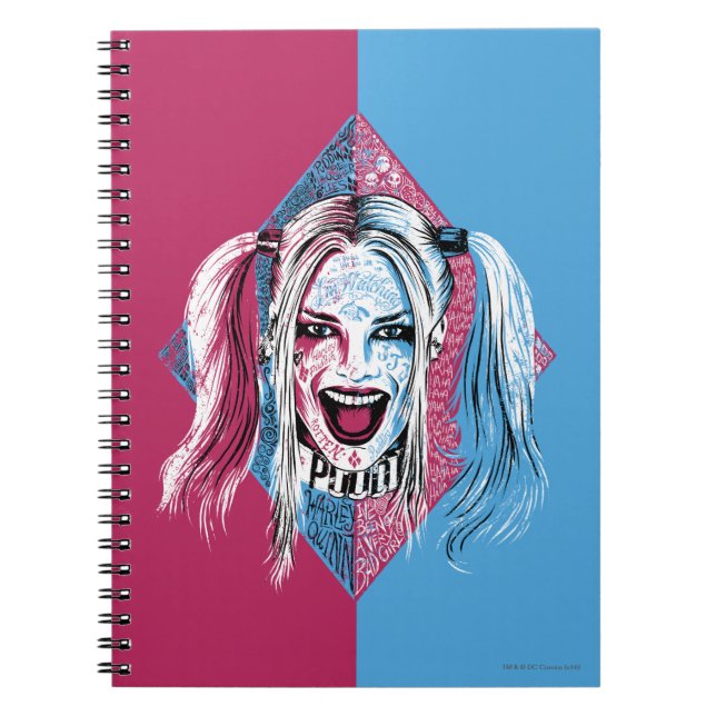 Cuaderno Suicide Squad | Harley Laugh (Frente)