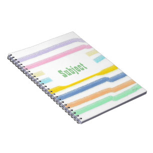 Cuaderno Sujeto a rayas