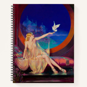 Cuaderno Sultana la concubina del sultán árabe de 1925
