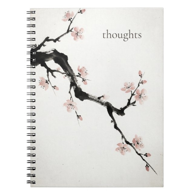 Cuaderno Sumi-E Ink | Cherry Blossom | Everyday Notebook (Frente)