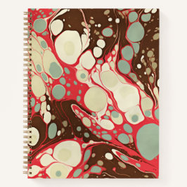 Cuaderno Suminagashi Paper Classic Patrón rosa