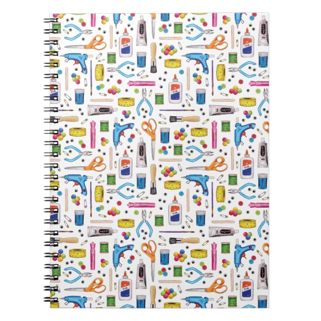 Cuaderno Suministros de artesanía de corte (Frente)