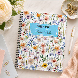 Cuaderno suministros escolares de vuelta a clase floral pra