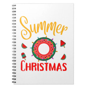 Cuaderno Summer Christmas July
