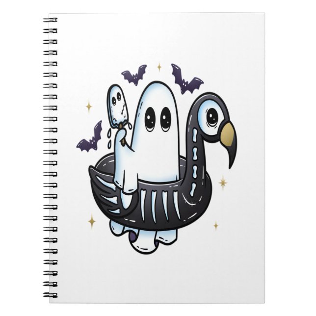 Cuaderno Summer Flamingo Floatie (Frente)