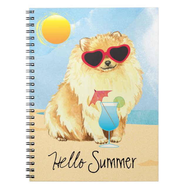 Cuaderno Summer Pomerania (Frente)