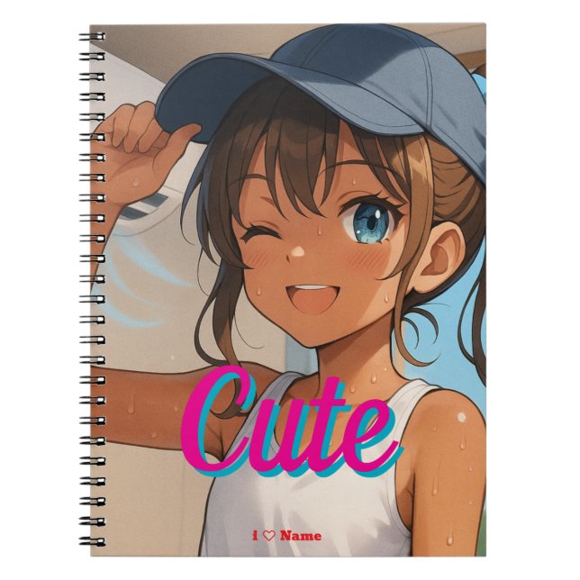 Cuaderno Summer Smile Girl (Frente)