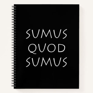 Cuaderno Sumus quod sumus