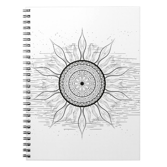 Cuaderno Sun Mandala 1 (Frente)
