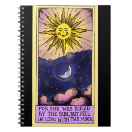 Cuaderno Sun y diario de la luna