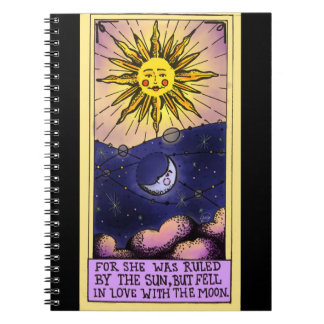 Cuaderno Sun y diario de la luna