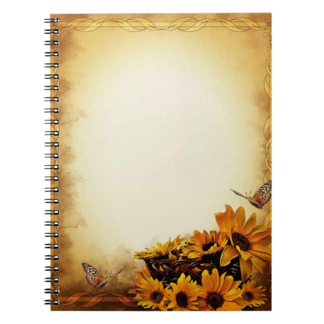 Cuaderno Sunflower (Frente)