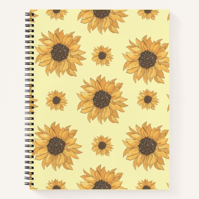 Cuaderno Sunflower (Anverso)