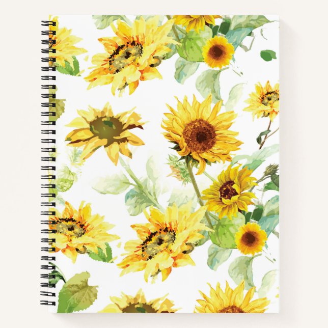 Cuaderno Sunflower (Anverso)