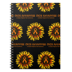 Cuaderno Sunflower/Awareness...Equipo portátil CRPS