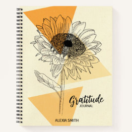 Cuaderno Sunflower Gratitude Journal, Ley de atracción