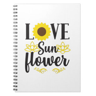 Cuaderno Sunflower Lover   Amar el girasol