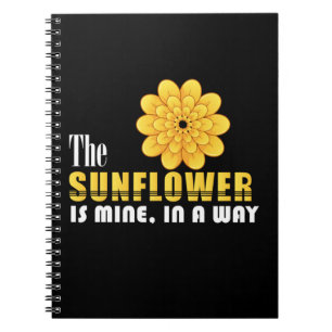 Cuaderno Sunflower Lover   El Girasol Es Mío