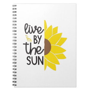Cuaderno Sunflower Lover En Vivo Por El Sol