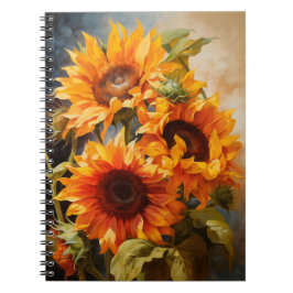 Cuaderno Sunflowers