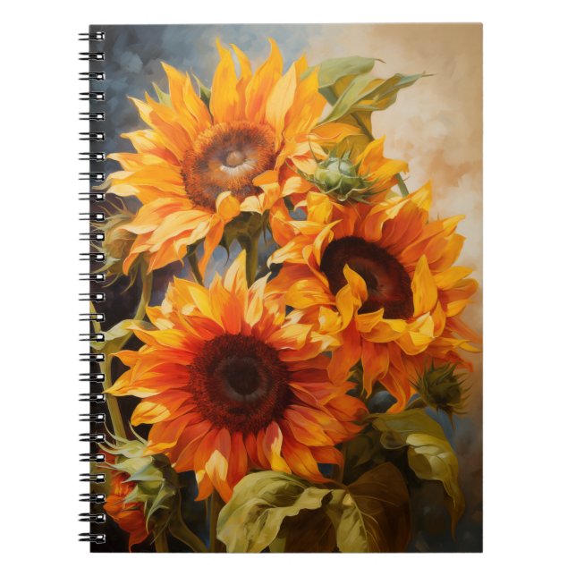 Cuaderno Sunflowers (Frente)