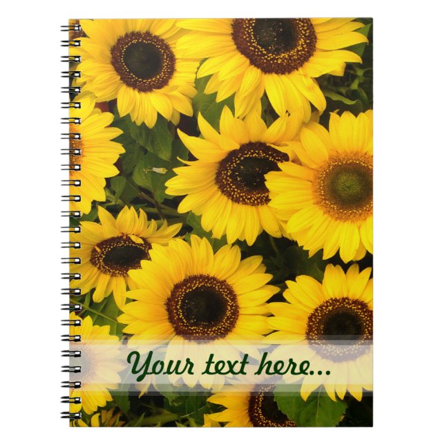 Cuaderno Sunflowers (Frente)
