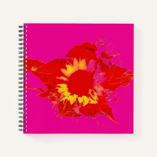 Cuaderno Sunflowers (Anverso)
