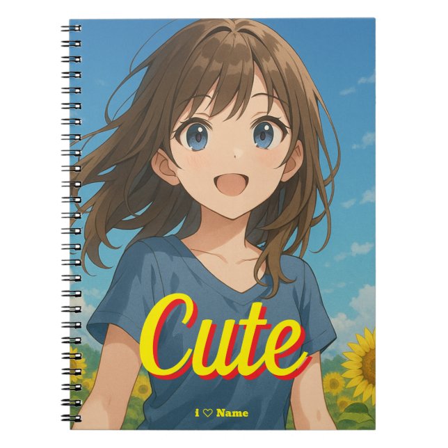 Cuaderno Sunflowers and Your Smile (Frente)