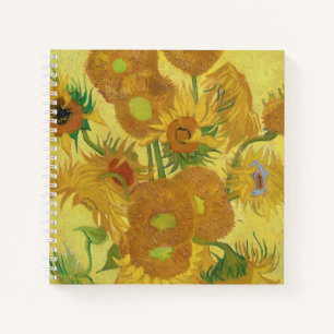 Cuaderno Sunflowers de Vincent van Gogh (1888)