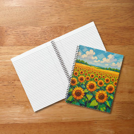 Cuaderno Sunflowers Notebook