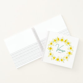 Cuaderno Sunny Daffodils.