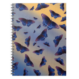 Cuaderno Sunrise Blue Butterflies