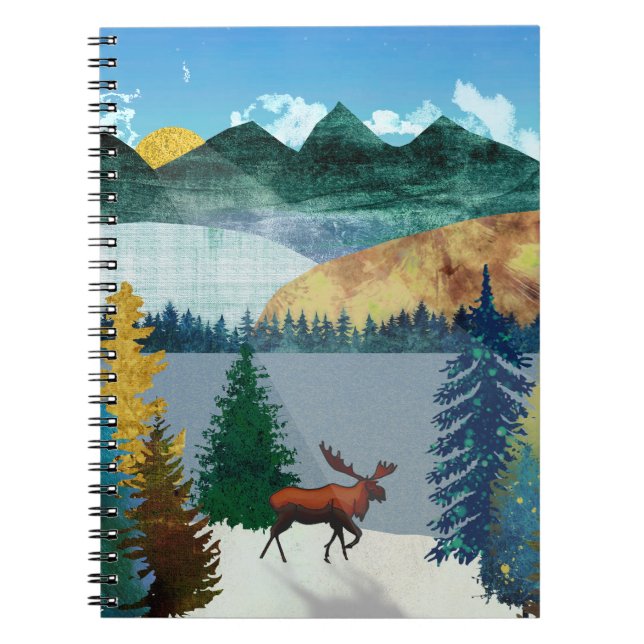 Cuaderno Sunrise Moose (Frente)