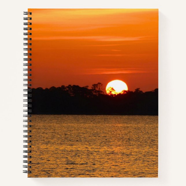 Cuaderno Sunrise Over Perdido Bay (Anverso)