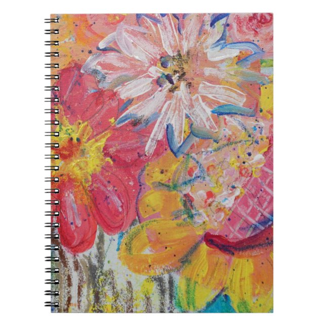 Cuaderno Suns coloridos de Art Sangria de Lydia (Frente)