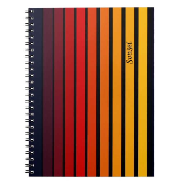 Cuaderno Sunset (Frente)