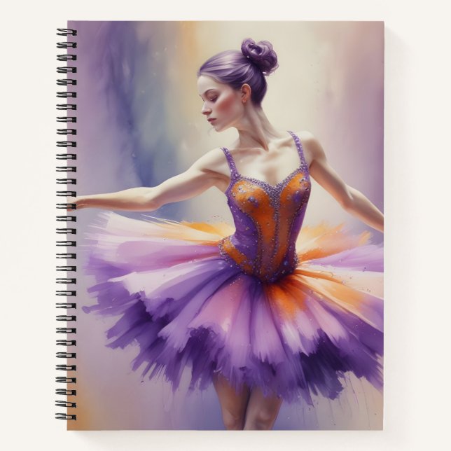Cuaderno Sunset Ballerina (Anverso)